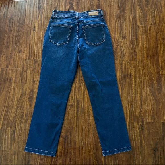 Karl Lagerfeld Paris Dark Wash Straight Leg Jeans size 6 - Picture 7 of 11